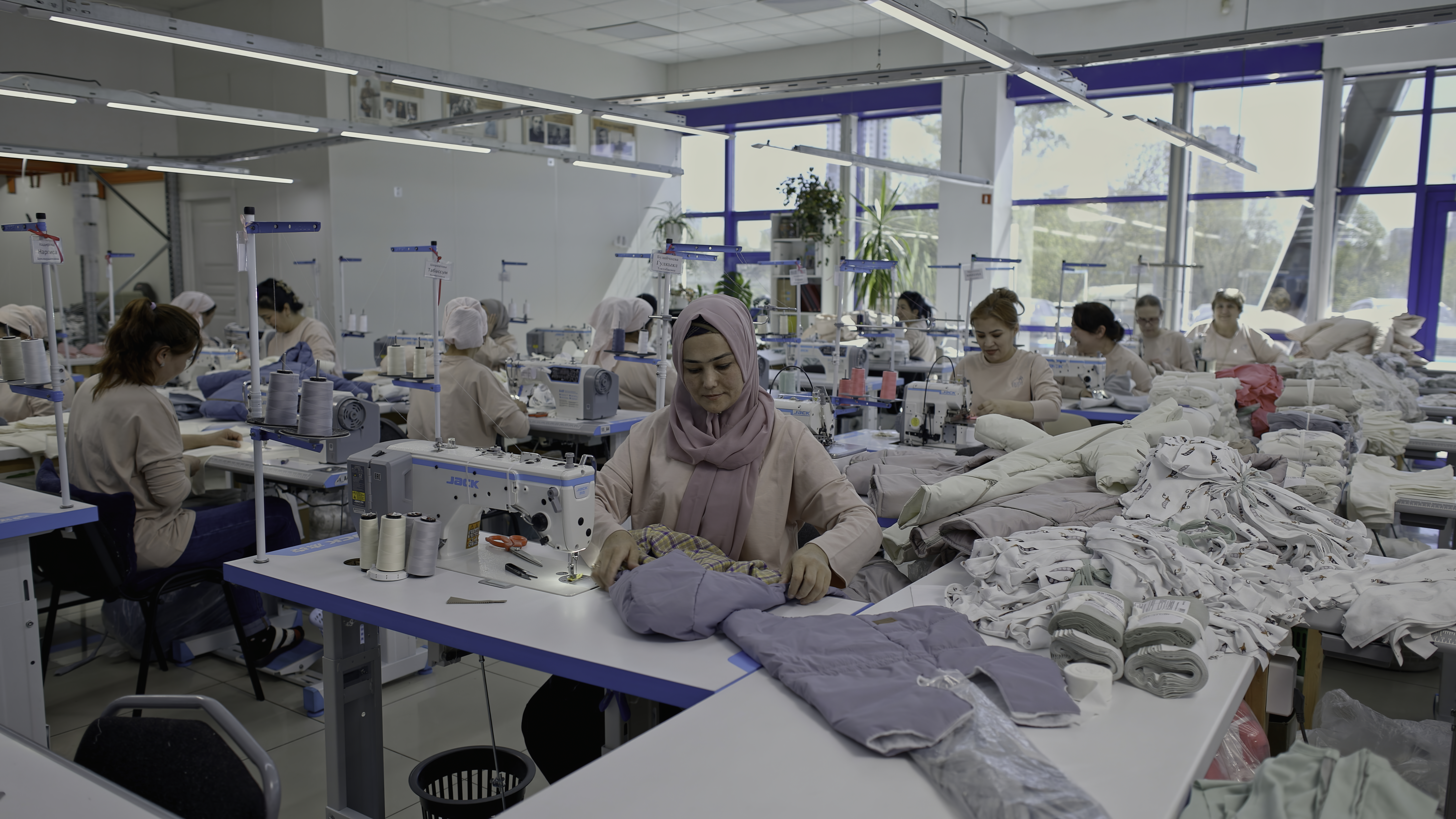 Clothing manufacturer in Istanbul with garment production and fabric preparation
