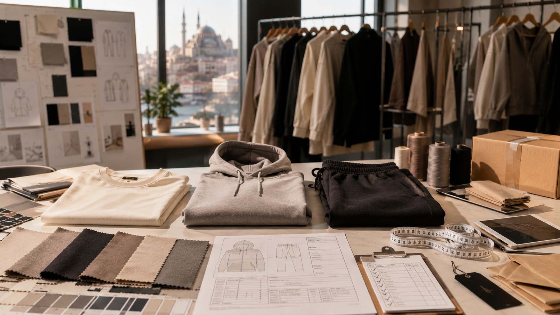 How to choose a clothing manufacturer in Turkey with garment samples and production planning